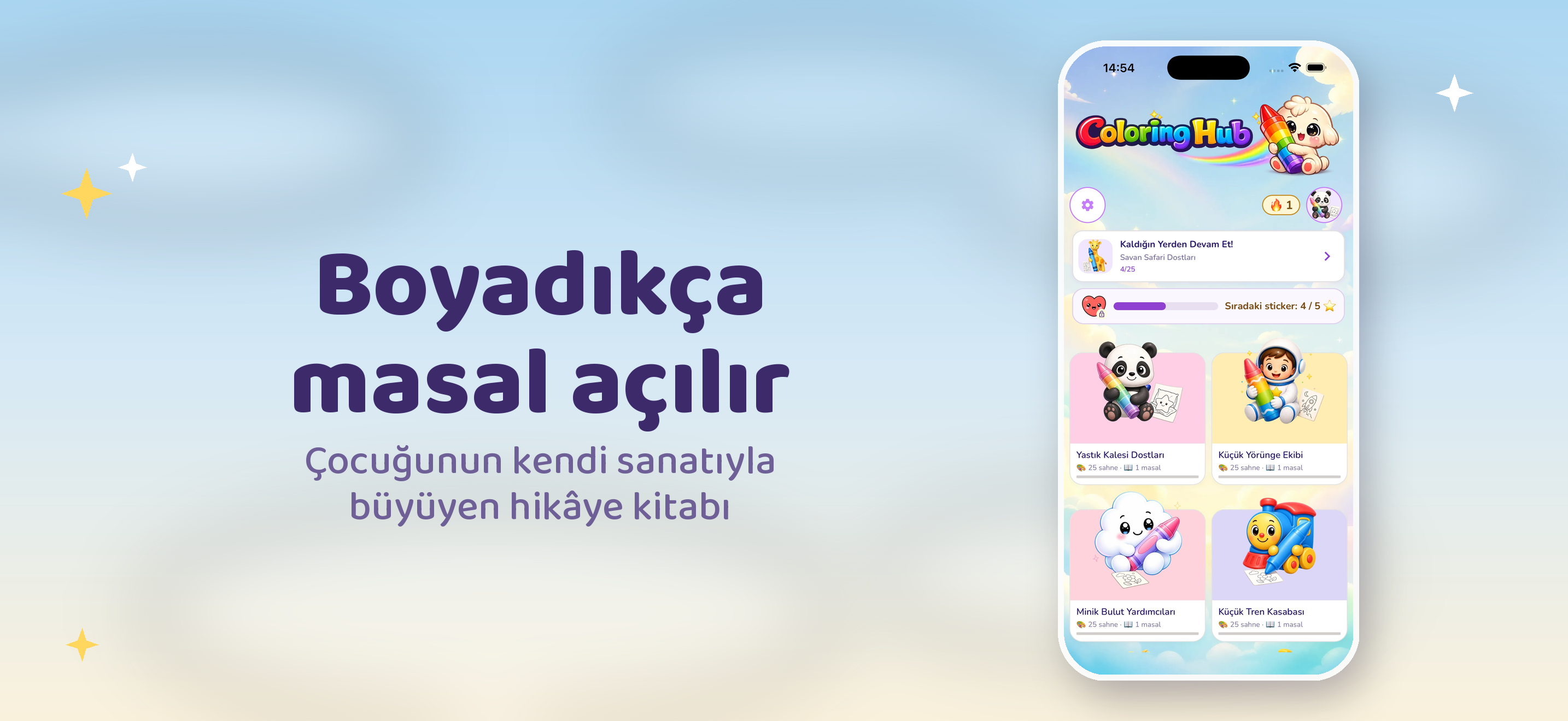 ColoringHub ana ekran