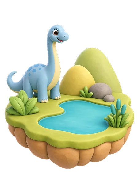 Bronto Lake island