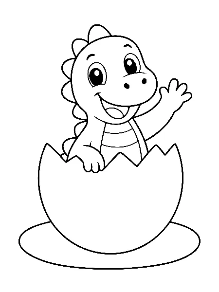 Egg Garden Island coloring page