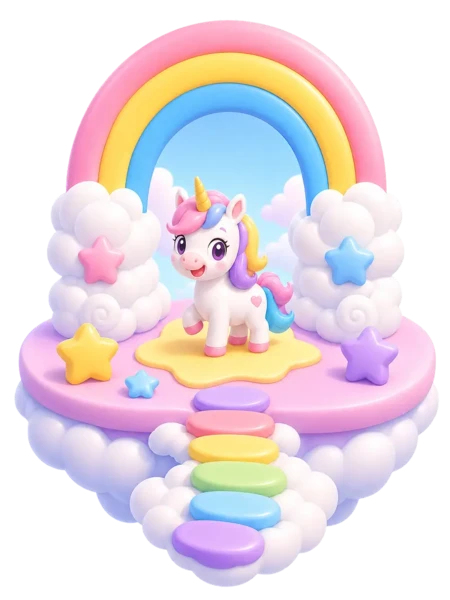 Rainbow Friends island